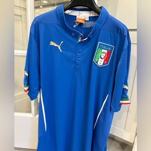 Puma 2014 Italia World Cup Jersey Size XXL